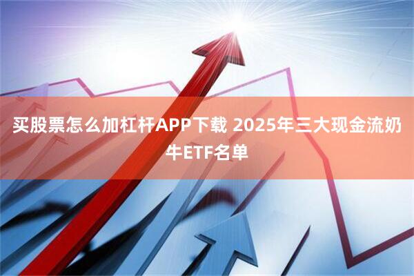 买股票怎么加杠杆APP下载 2025年三大现金流奶牛ETF名单
