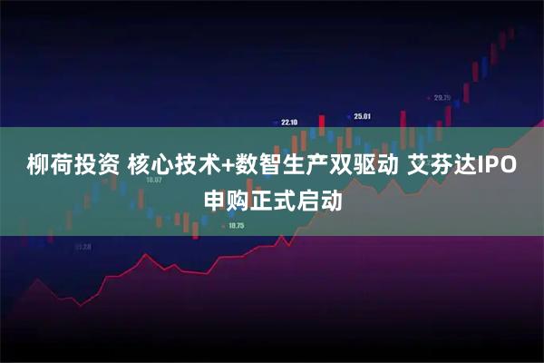 柳荷投资 核心技术+数智生产双驱动 艾芬达IPO申购正式启动